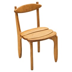 Guillerme & Chambron 'Thierry' Dining Chair in Oak