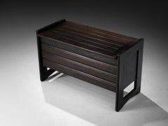 Guillerme & Chambron Trunk or Side Bench in Black Oak