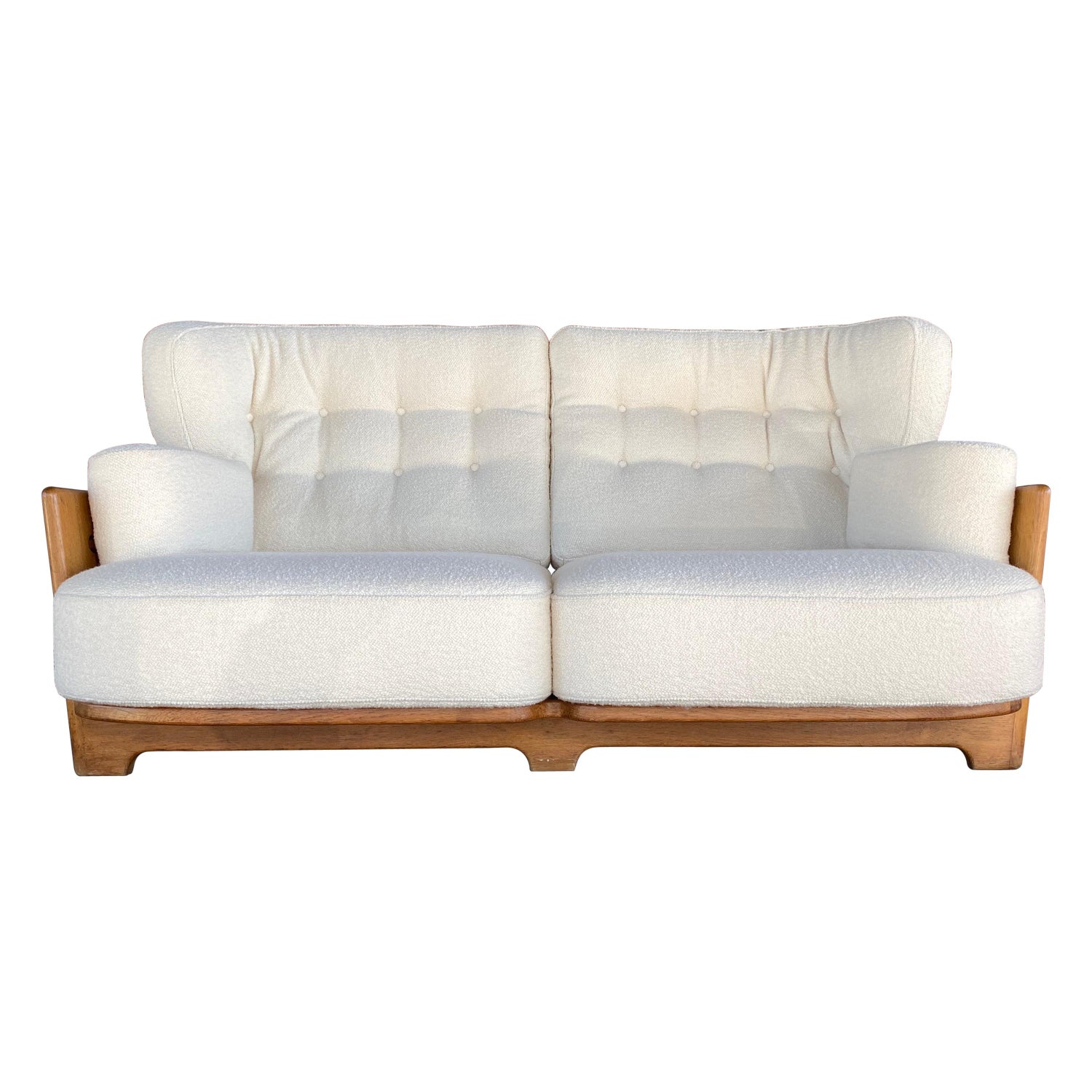 Guillerme and Chambron, Votre Maison, Sofa, Model Denis, 1960s For Sale at  1stDibs