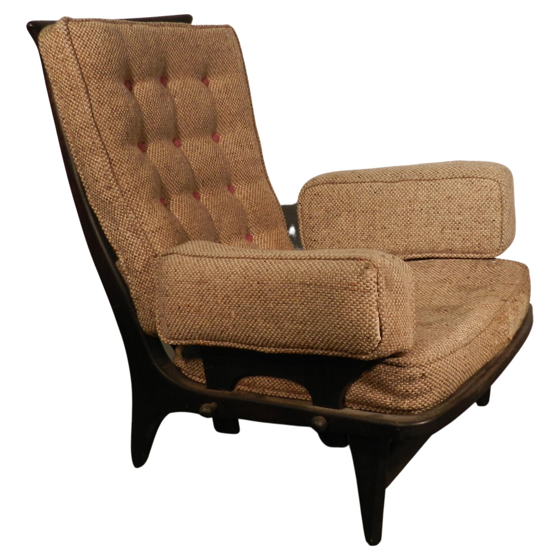 Fauteuil en chêne Guillerme et Chambron, 1960 édit par Votre Maison en vente