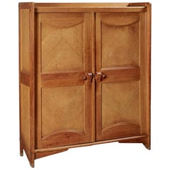 Guillerme et Chambron, 1960 Oak Wardrobe, Votre Maison Edition