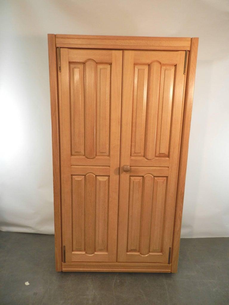 Mid-Century Modern Guillerme et Chambron, 1970 Oak Dresser, Votre Maison Edition For Sale