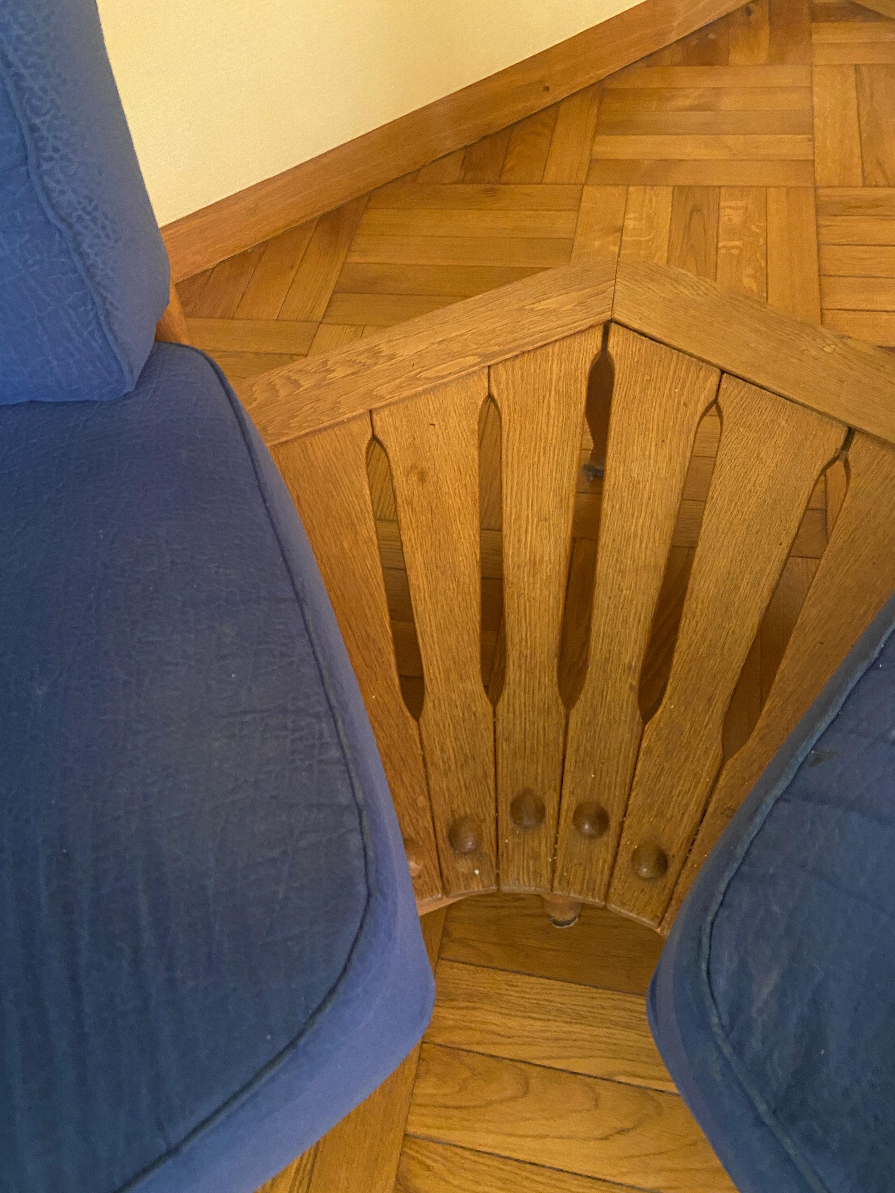 Guillerme et Chambron, 1970 Sofá Oak Editado por Votre Maison en venta 4