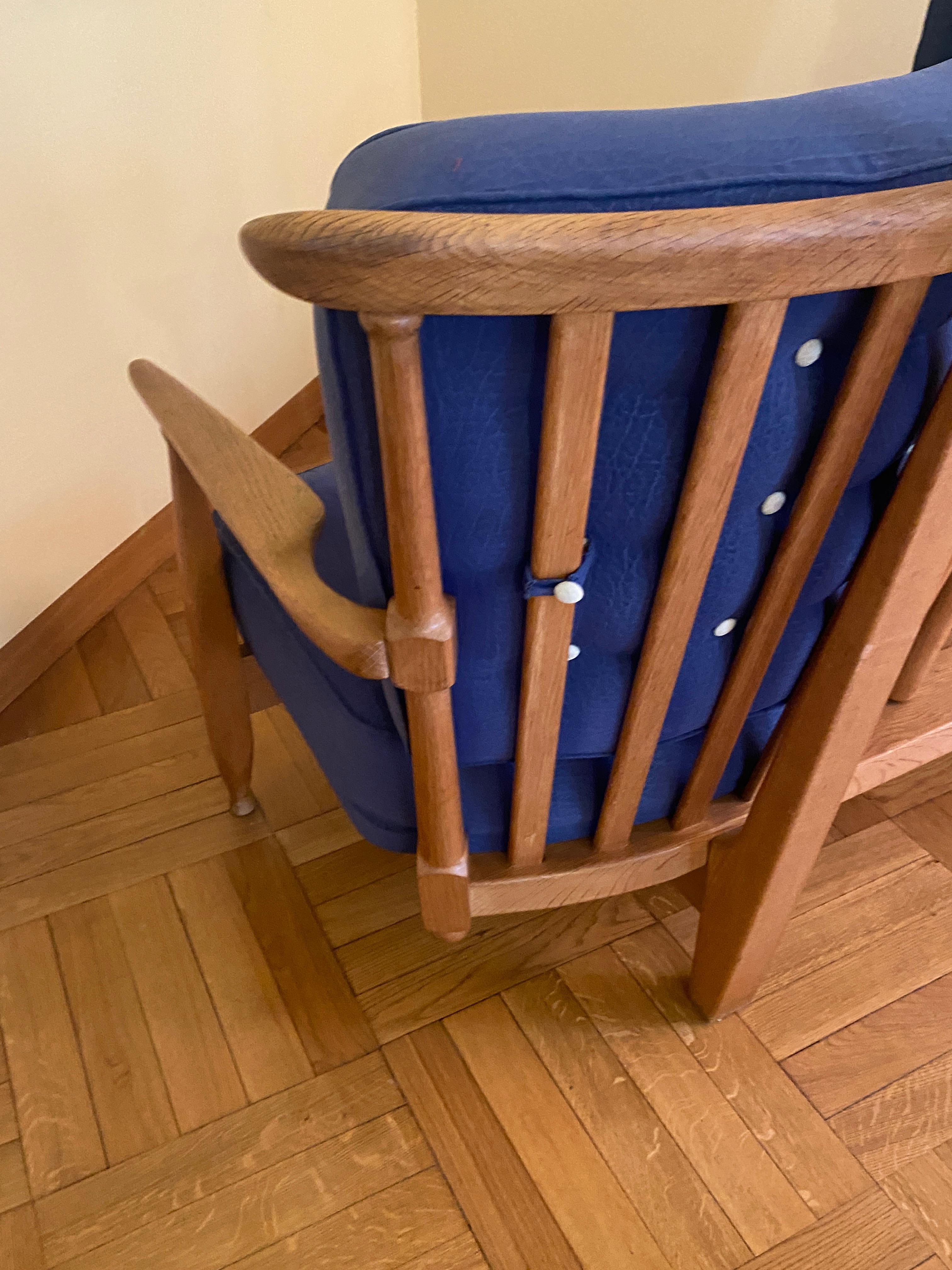 Guillerme et Chambron, 1970 Sofá Oak Editado por Votre Maison en venta 7