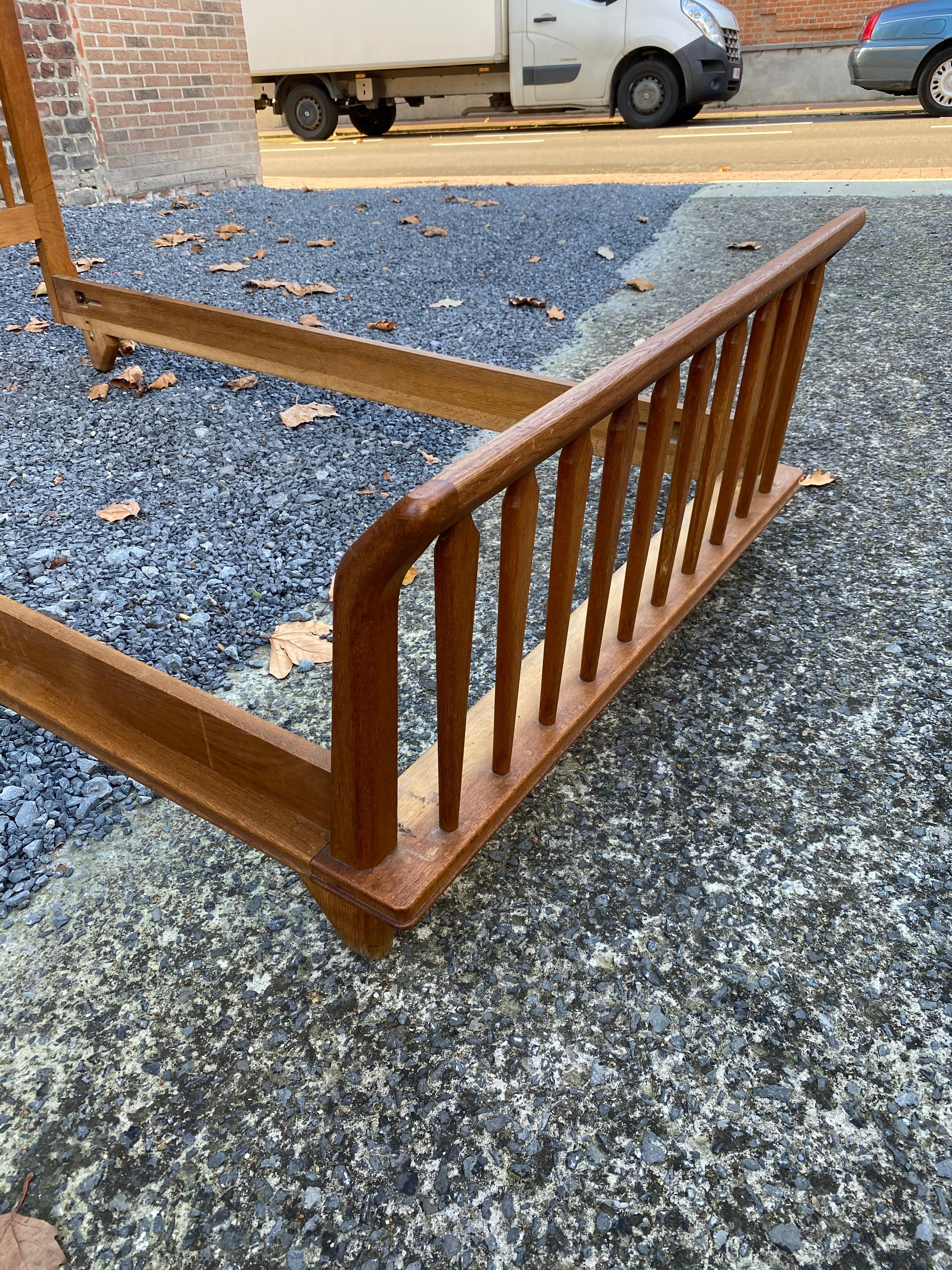 Guillerme et Chambron, 2 letti in Oak, 