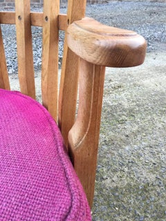 Guillerme et Chambron, a pair  Oak Armchair Edited by Votre Maison 1970