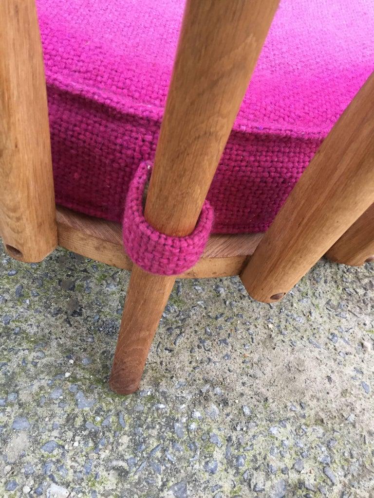 Mid-Century Modern Guillerme et Chambron, une paire  Fauteuil en chêne édité par Votre Maison 1970 en vente