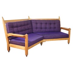 Guillerme et Chambron Angular Corner Sofa for Votre Maison, 1960s
