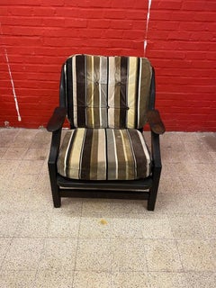 Guillerme et Chambron Armchair, Edition Votre Maison, circa 1970