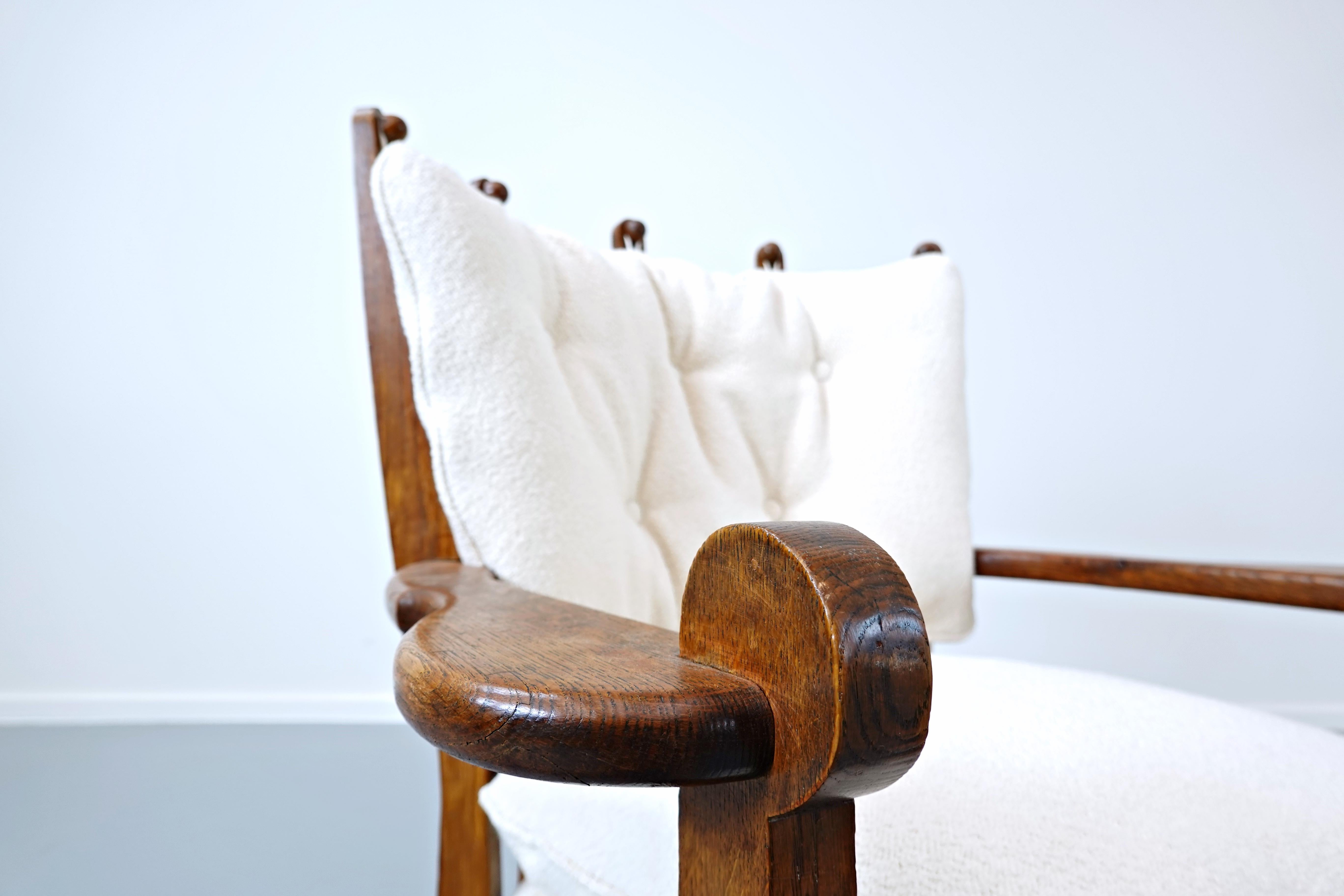 French Guillerme et Chambron Armchair