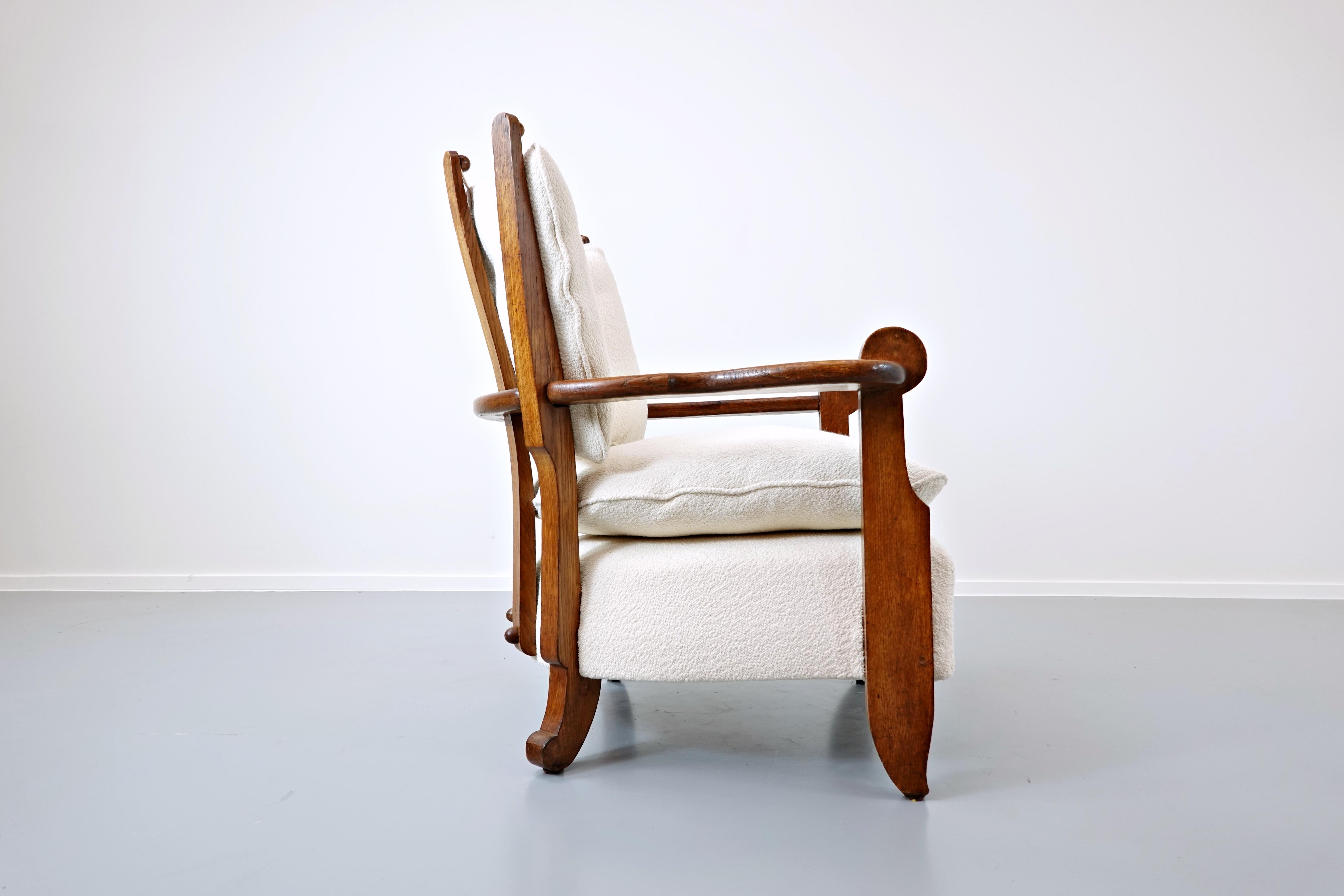 20th Century Guillerme et Chambron Armchair