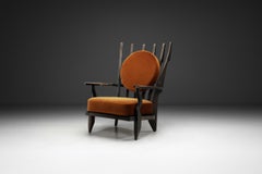 Guillerme et Chambron Armchair for Votre Maison, France 20th Century