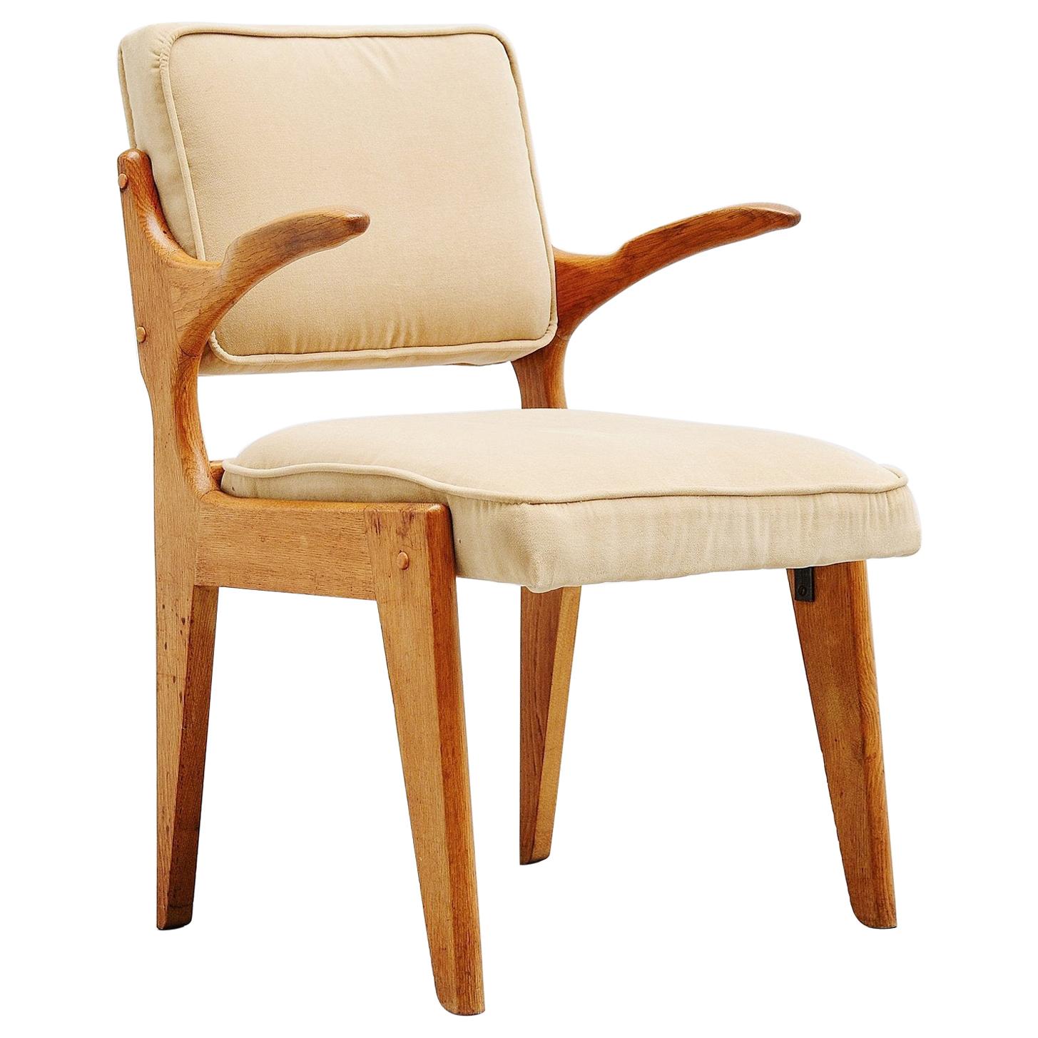 Guillerme et Chambron Armchair, France, 1960