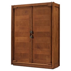 Guillerme & Chambron Armoire with Ceramic Handles