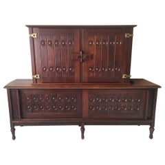 Guillerme et Chambron Cabinet in Oak