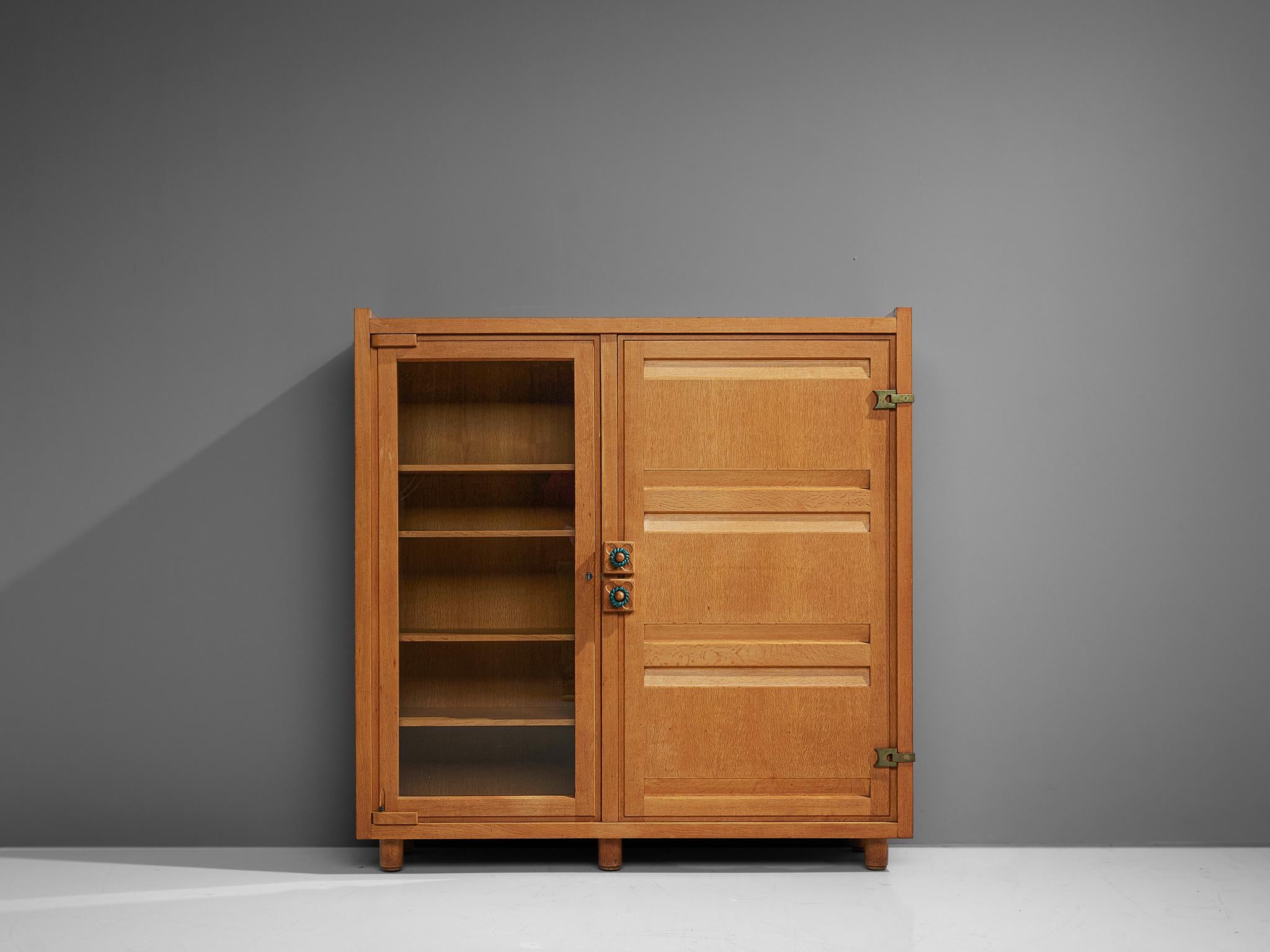 Guillerme et Chambron Cabinet with Glass Door 1
