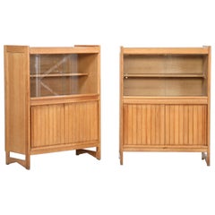 Guillerme et Chambron Cabinets for Votre Maison, 1960s, Set of Two