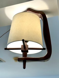 Guillerme et Chambron Ceiling Mounted Lantern Style Light Fixtures - PAIR