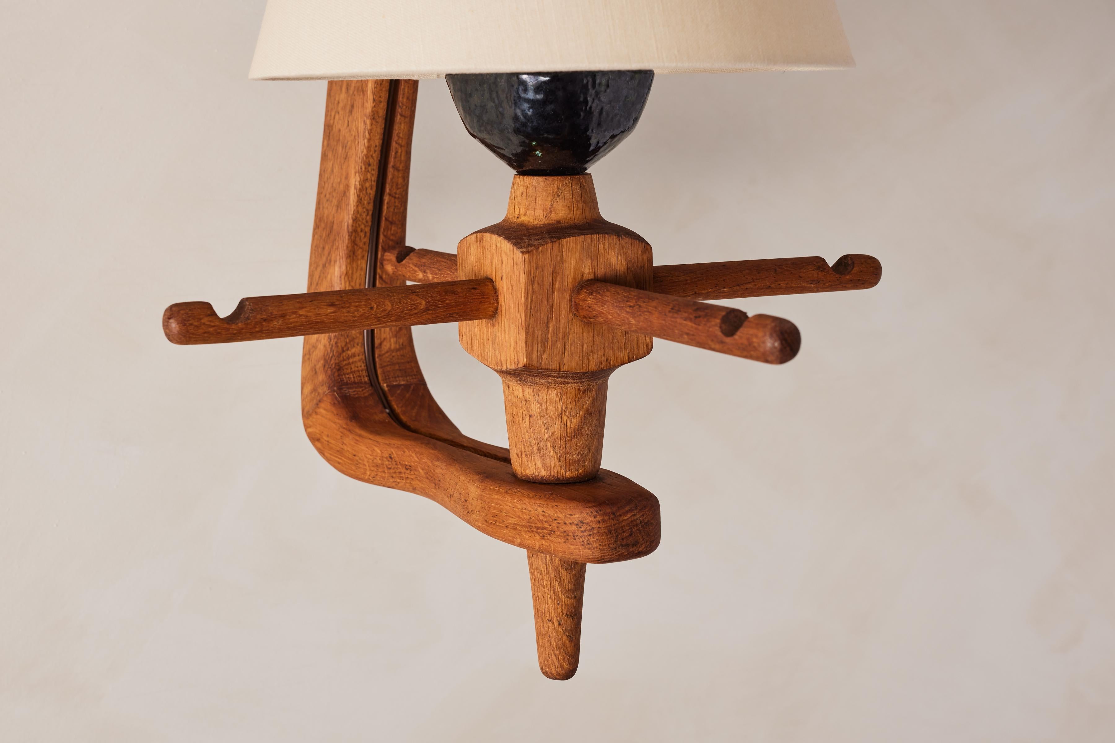 Guillerme et Chambron Ceiling Sconce For Sale 4
