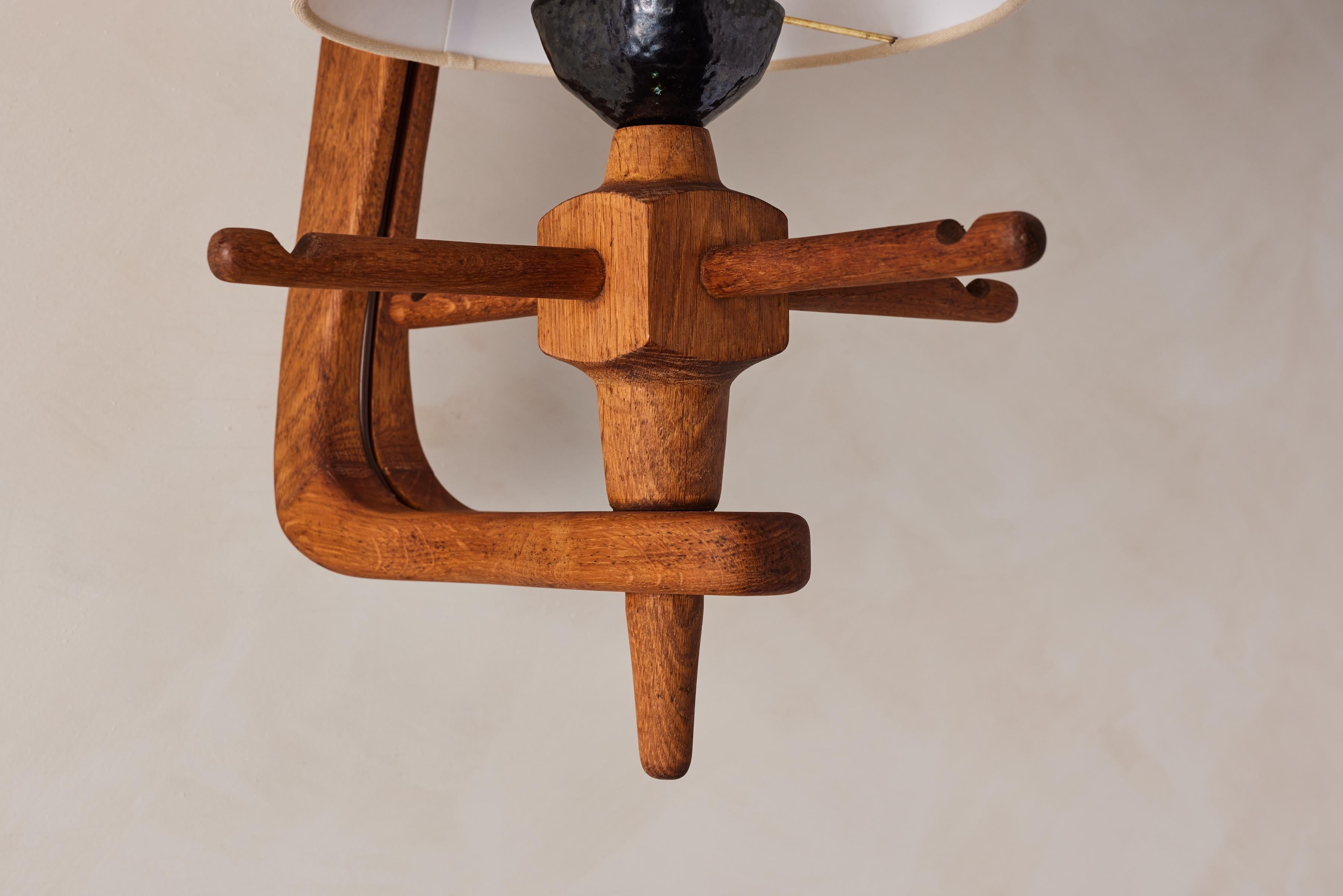 Guillerme et Chambron Ceiling Sconce For Sale 5