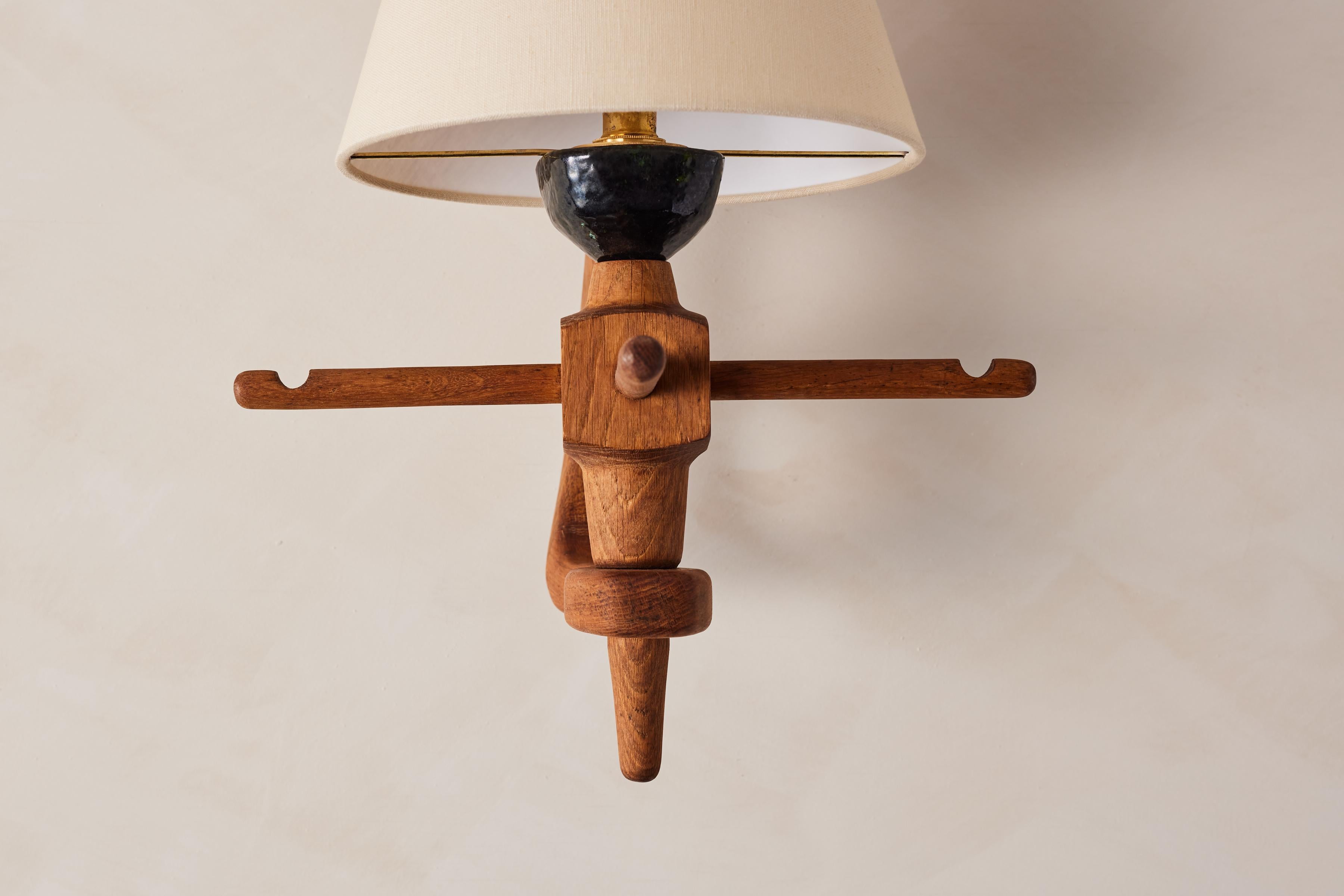 Guillerme et Chambron Ceiling Sconce For Sale 7