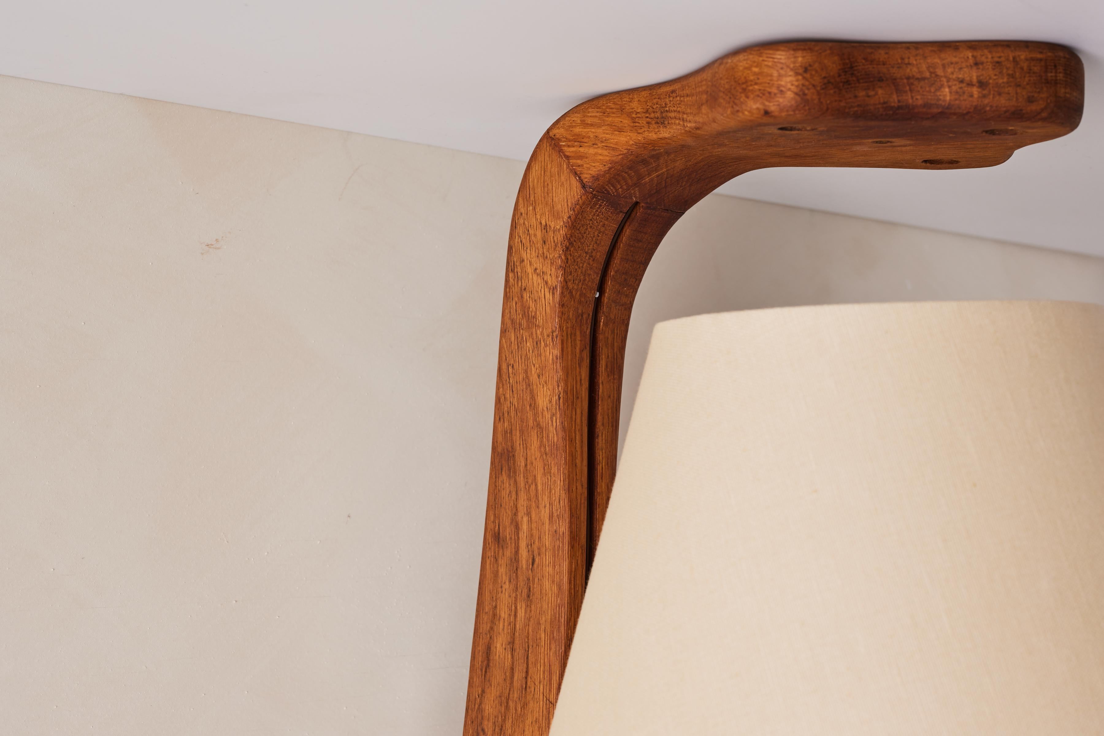 Guillerme et Chambron Ceiling Sconce For Sale 8