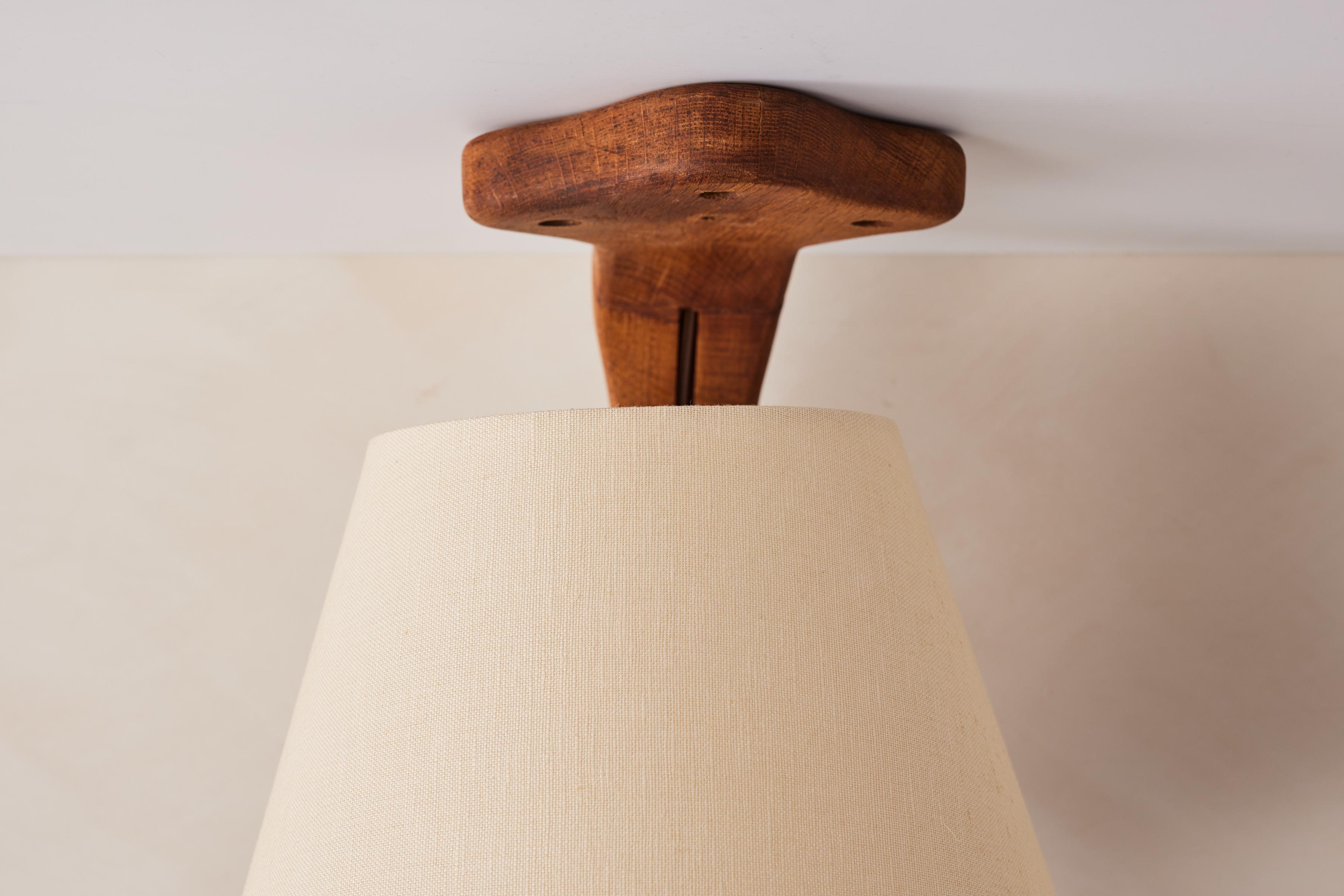 Guillerme et Chambron Ceiling Sconce For Sale 10