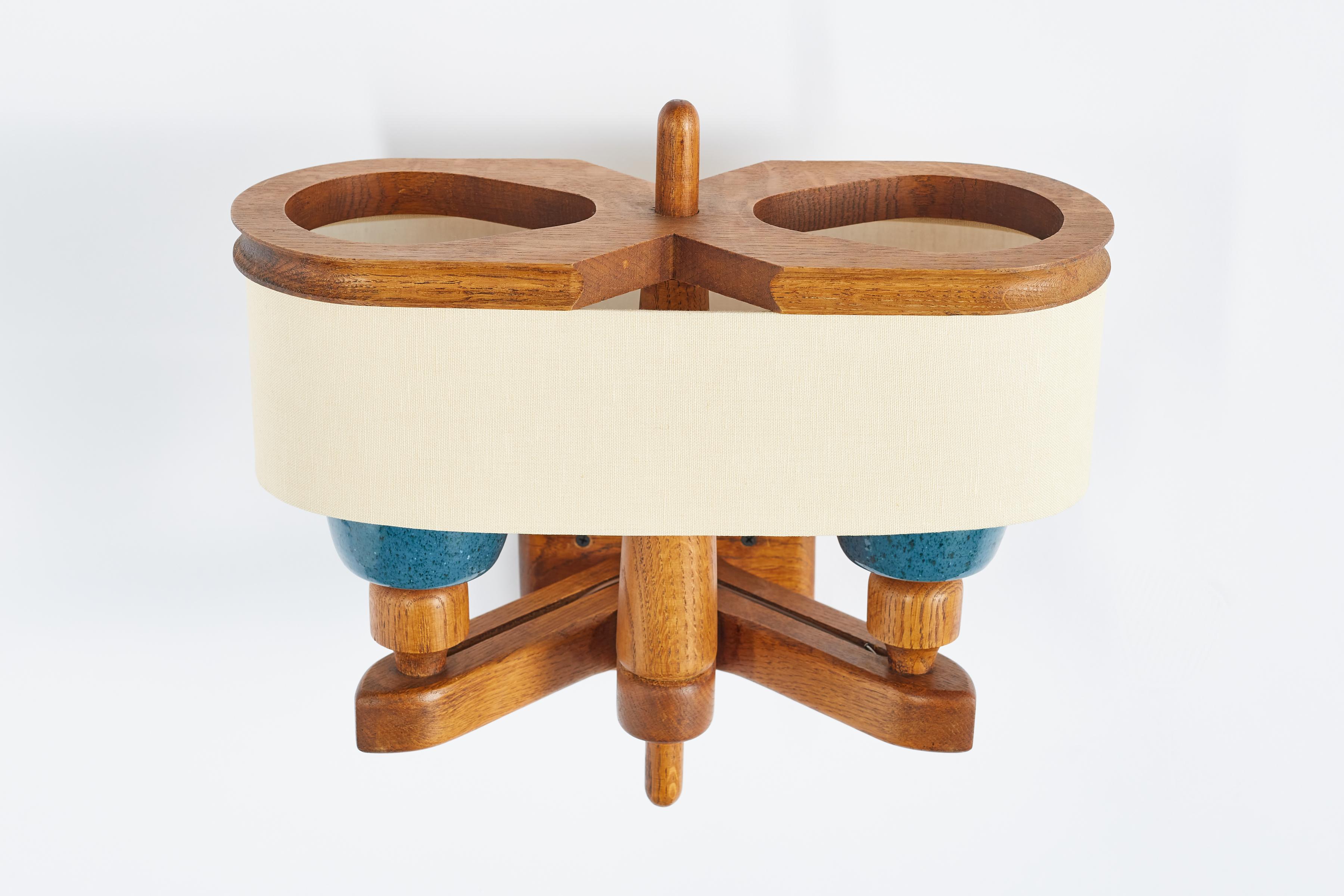 Guillerme et Chambron Ceramic Wall Sconce For Sale 12
