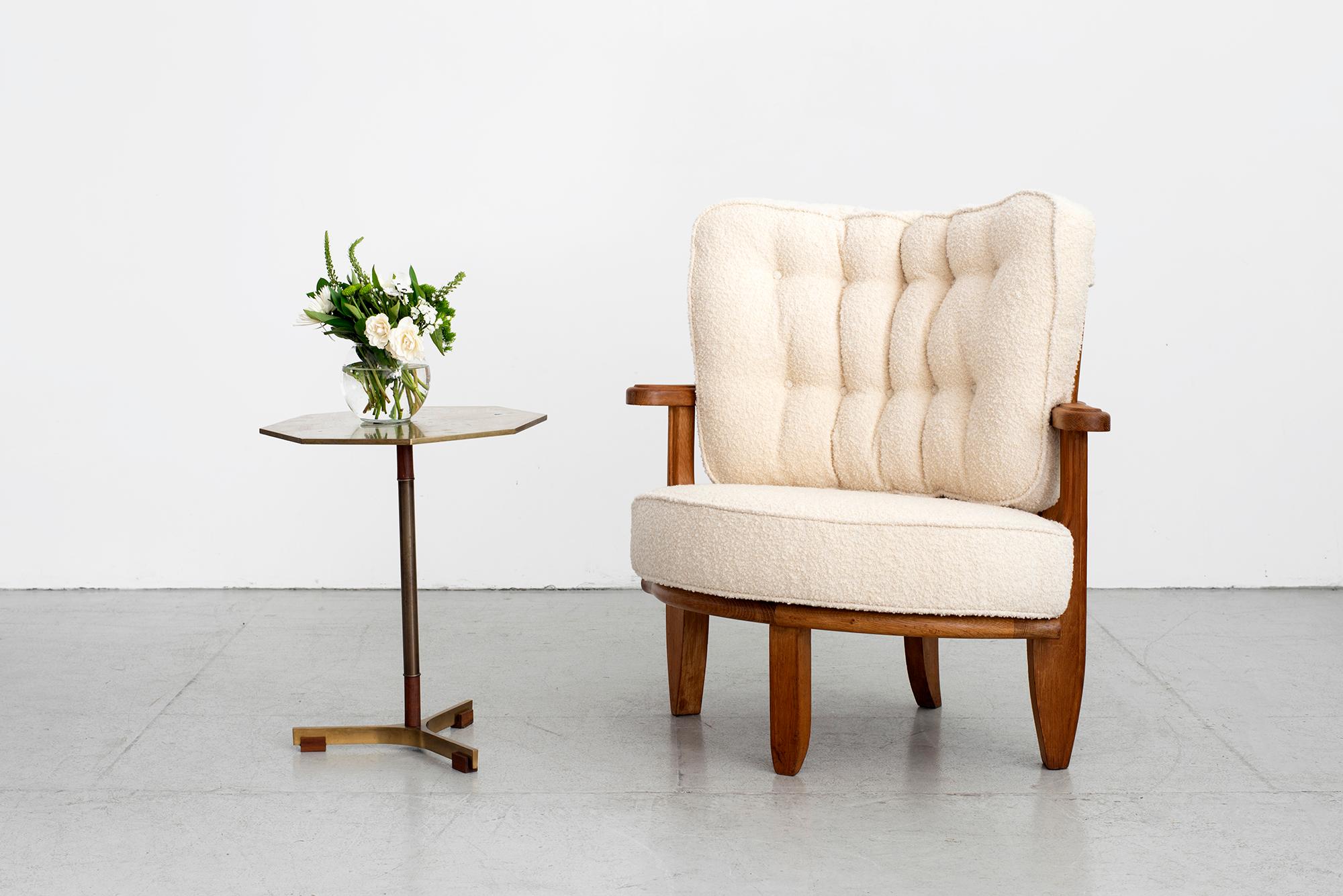 Mid-Century Modern Guillerme et Chambron Chair