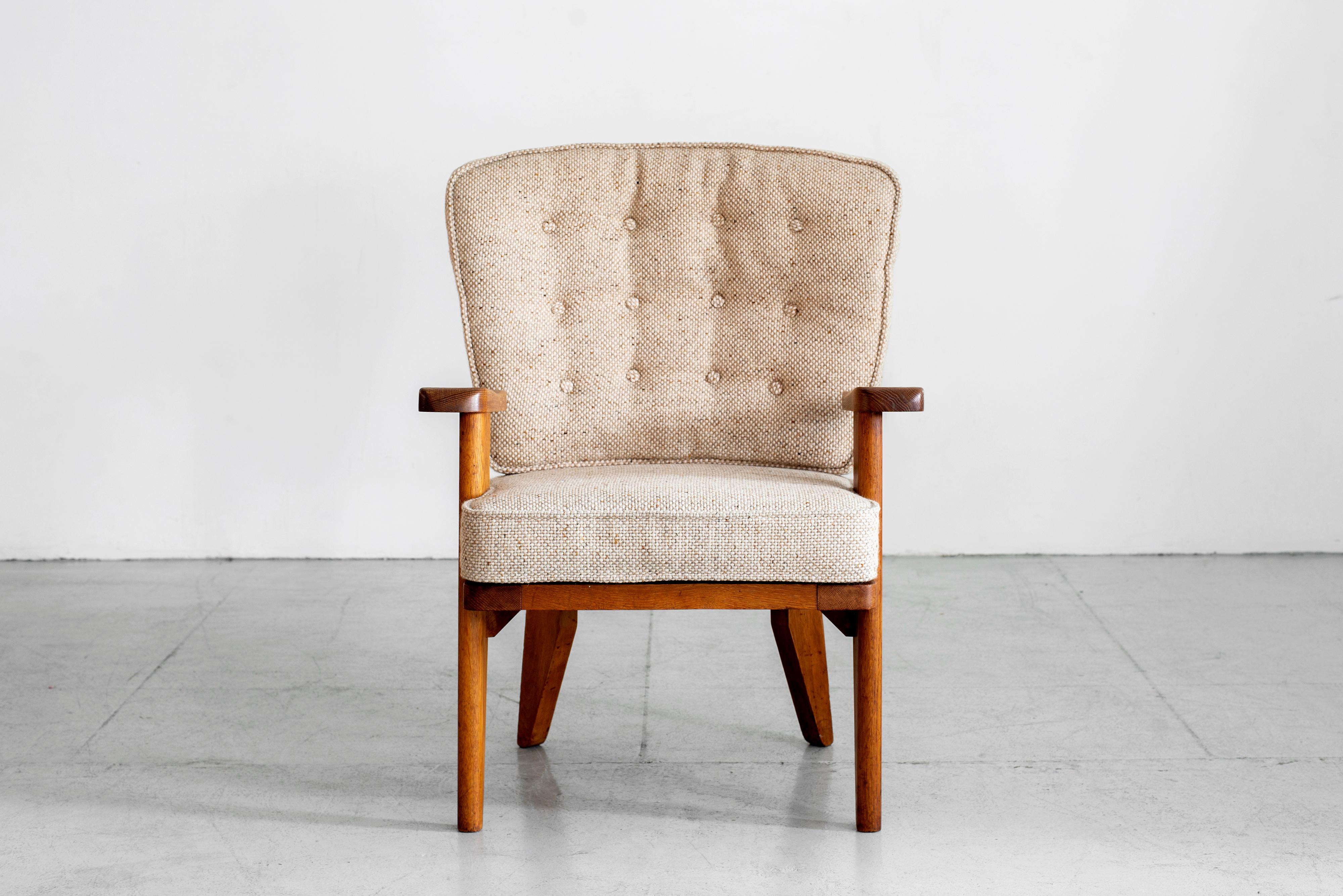 Wool Guillerme et Chambron Chairs