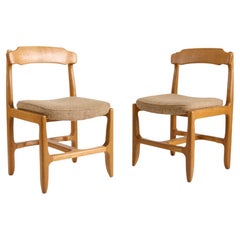 Used Guillerme et Chambron, Chaise Véronique, Set of Four Side Chairs, France, C 1970