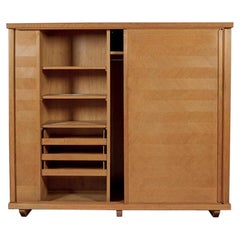 Guillerme et Chambron, Cleverer Eichenschrank, ca., Edition Votre Maison 1970