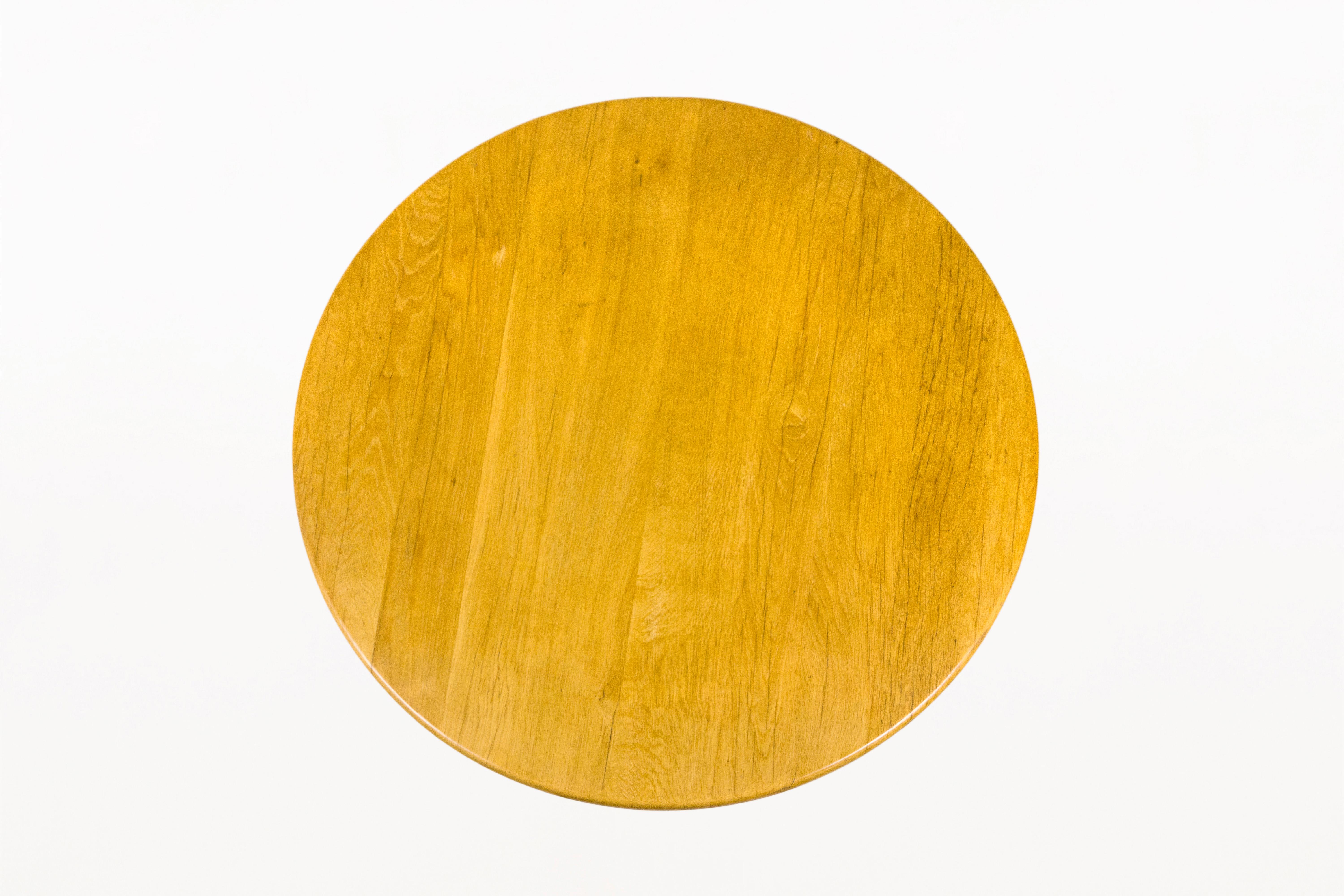 Mid-Century Modern Guillerme et Chambron Coffee Table, circa 1960, France