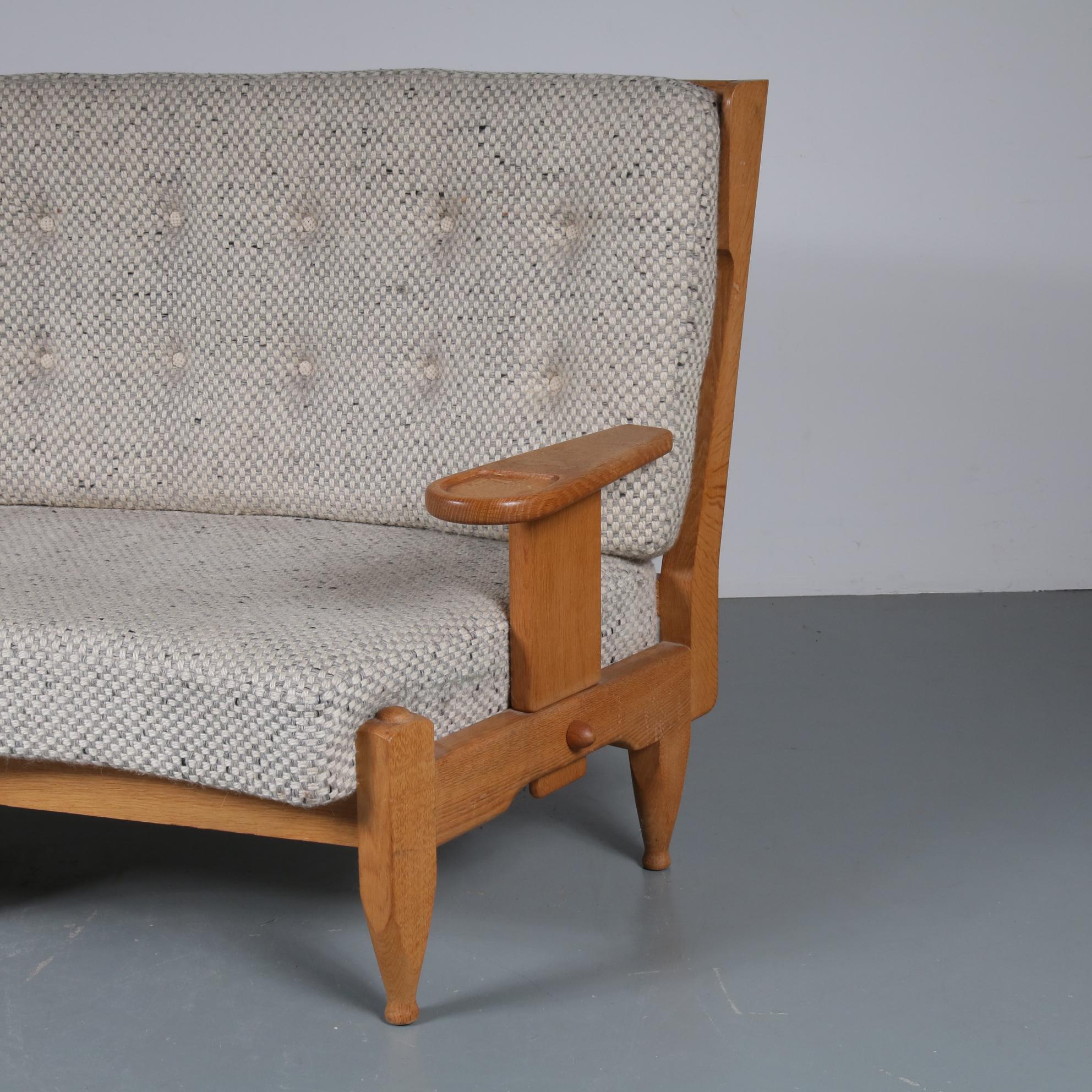 Guillerme et Chambron Corner Sofa, France, 1940 In Good Condition In Amsterdam, NL