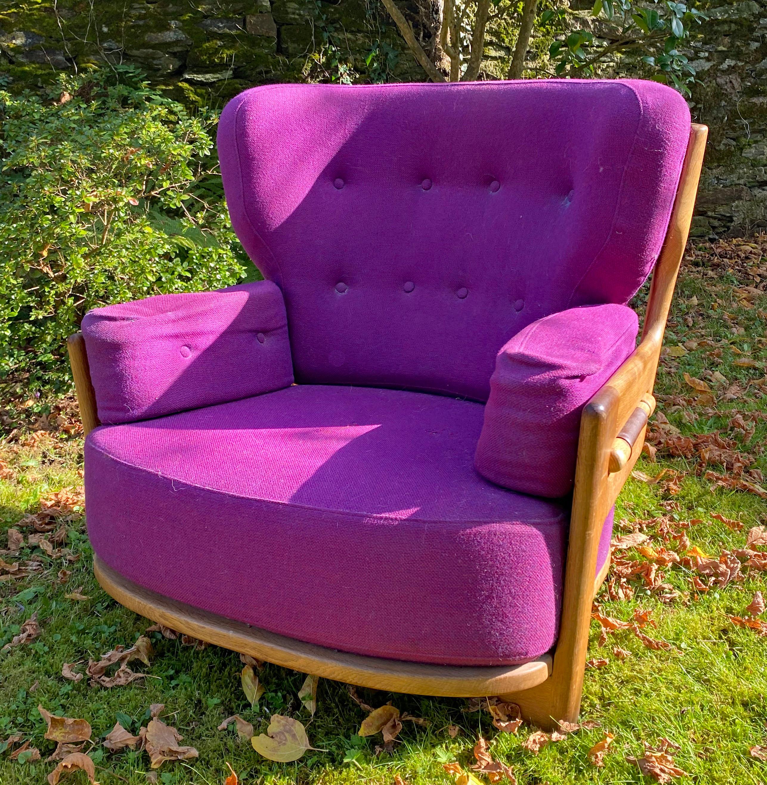 Guillerme et Chambron, Fauteuil en Oak 