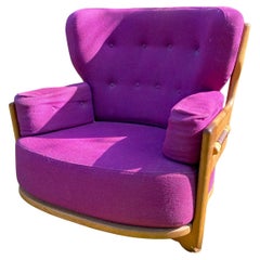Guillerme et Chambron, Sillón de roble "Denis" Editado por Votre Maison 1970