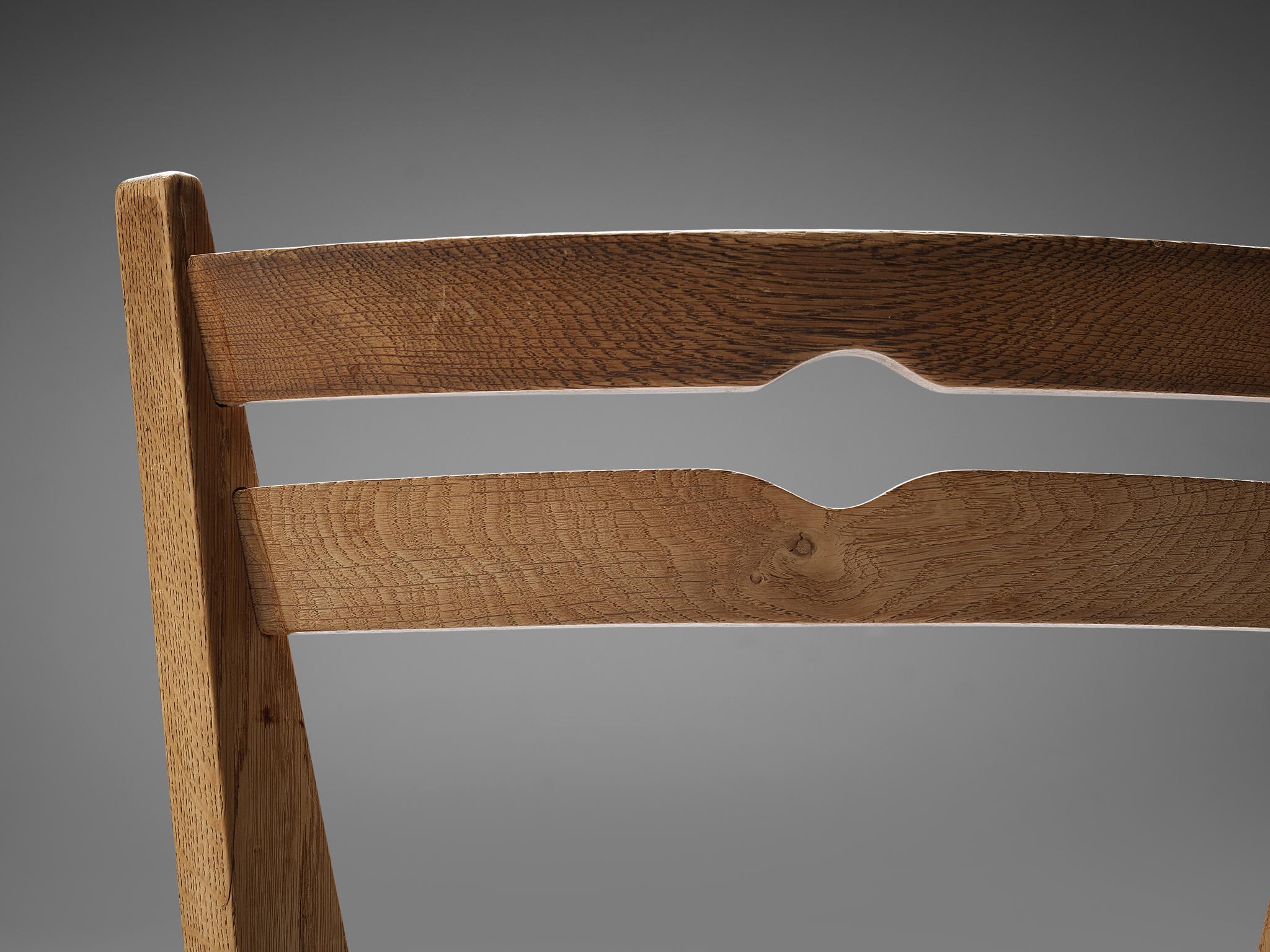 Guillerme et Chambron Dining Chairs in Oak 6