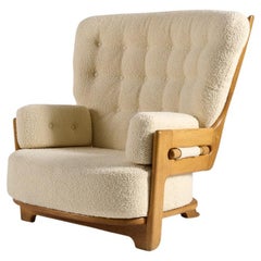 Used Guillerme et Chambron, Dominique, Oversized Armchair , France, Mid-century