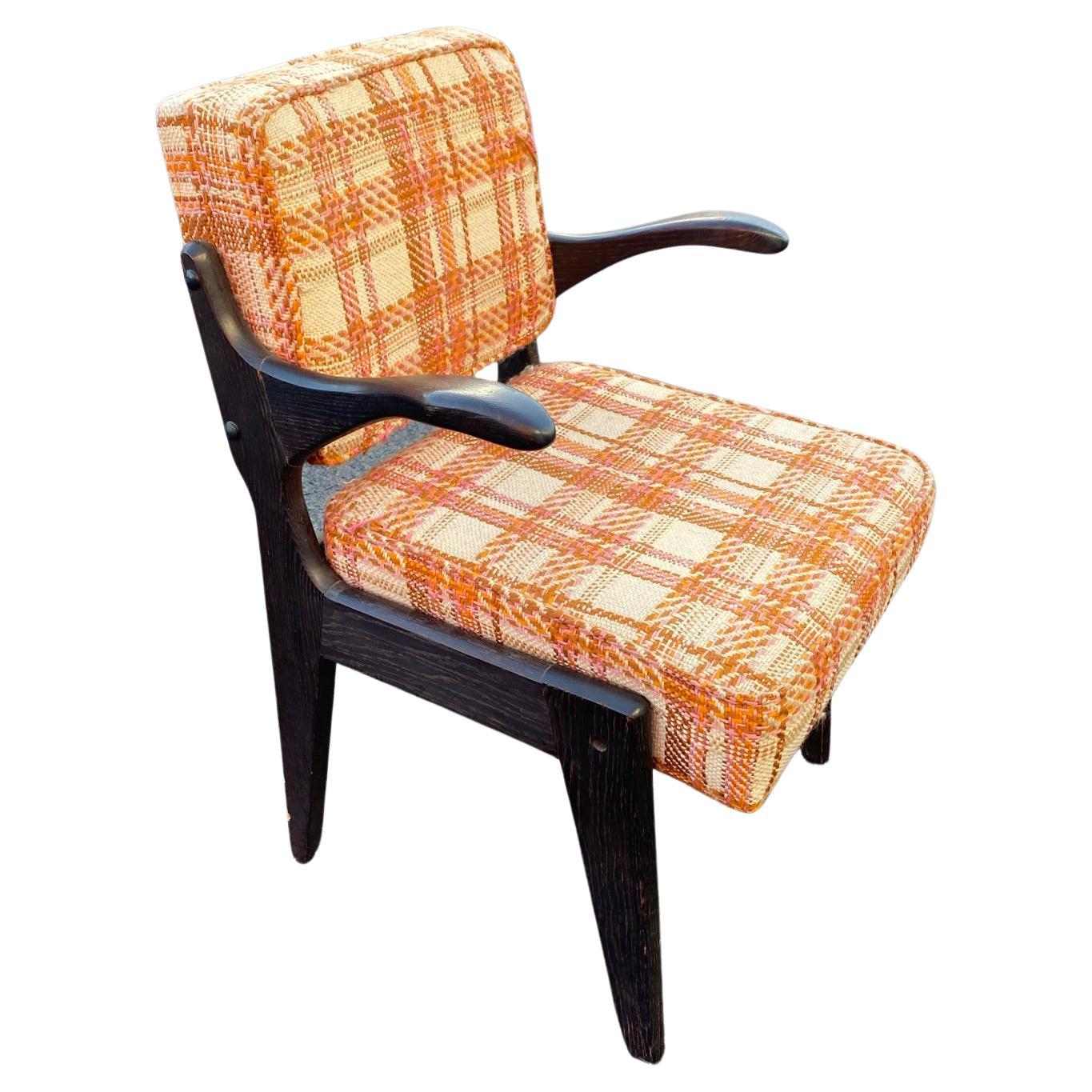 Guillerme et Chambron, "Etudiant" Armchair, Edition Votre Maison, circa 1950 For Sale