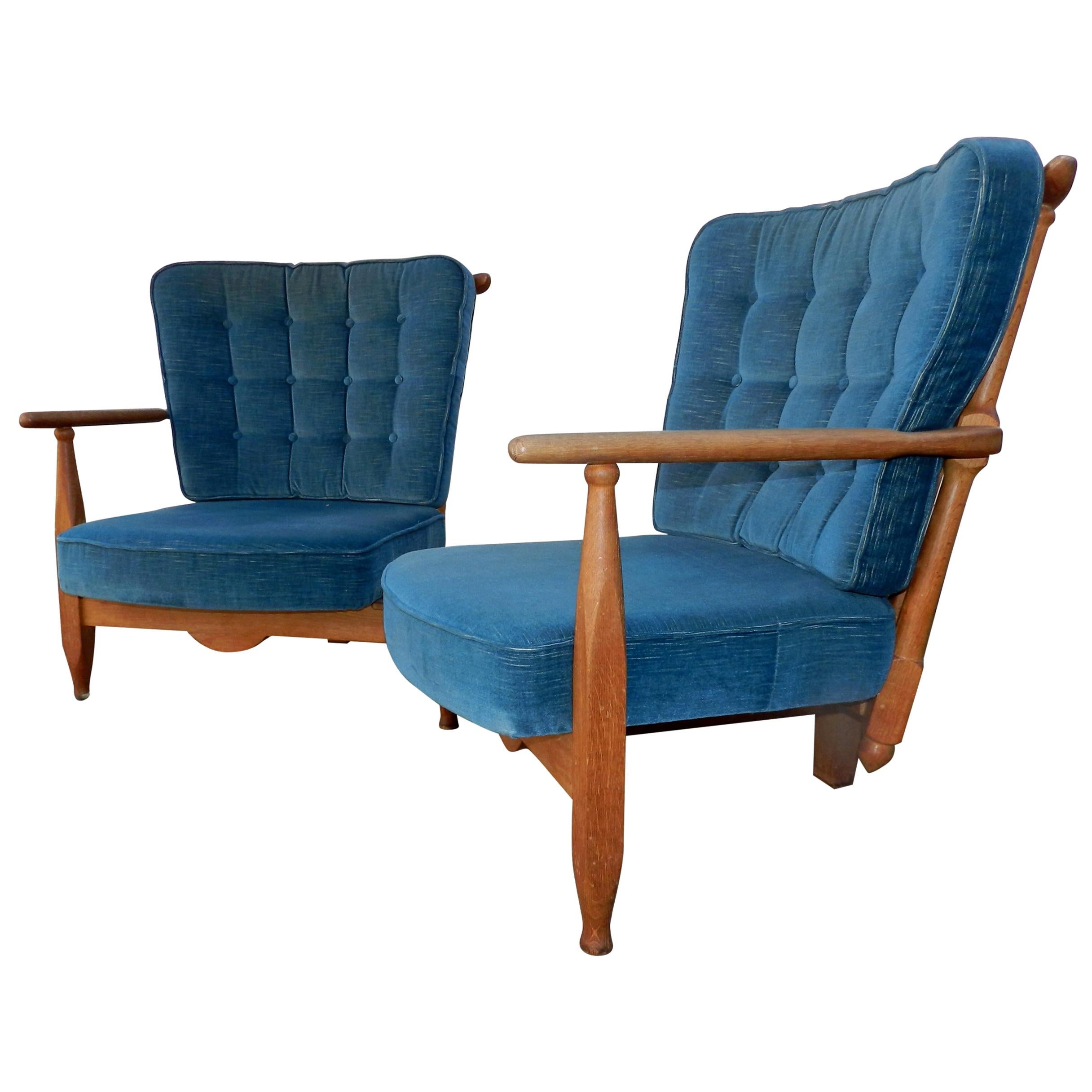 Banc courbé « Eventail » de Guillerme et Chambron, 1965 Votre Maison Edition