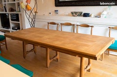 Guillerme et Chambron Exceptional large table "Gustave", Edition Votre Maison