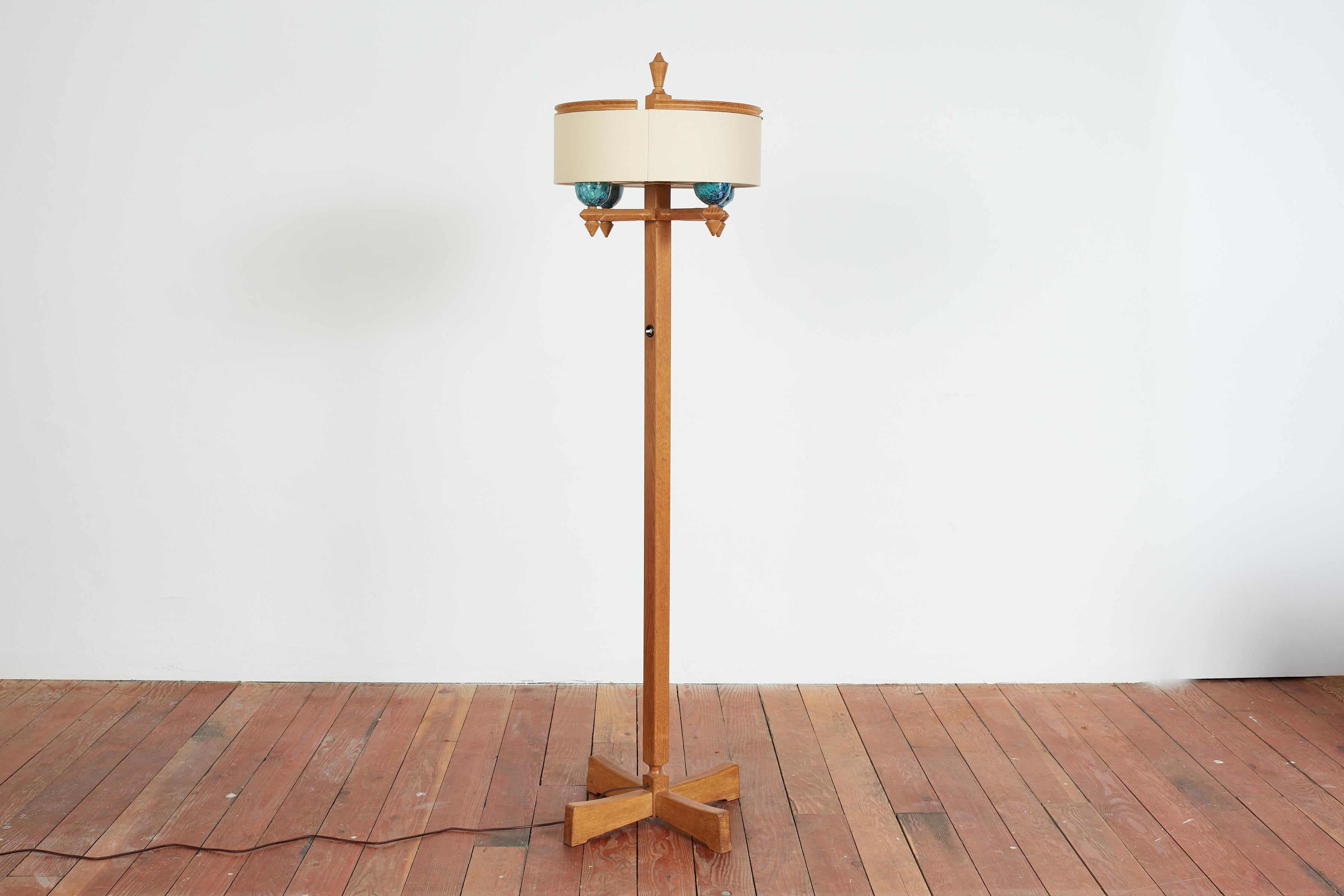 Guillerme et Chambron Floor Lamp For Sale 12