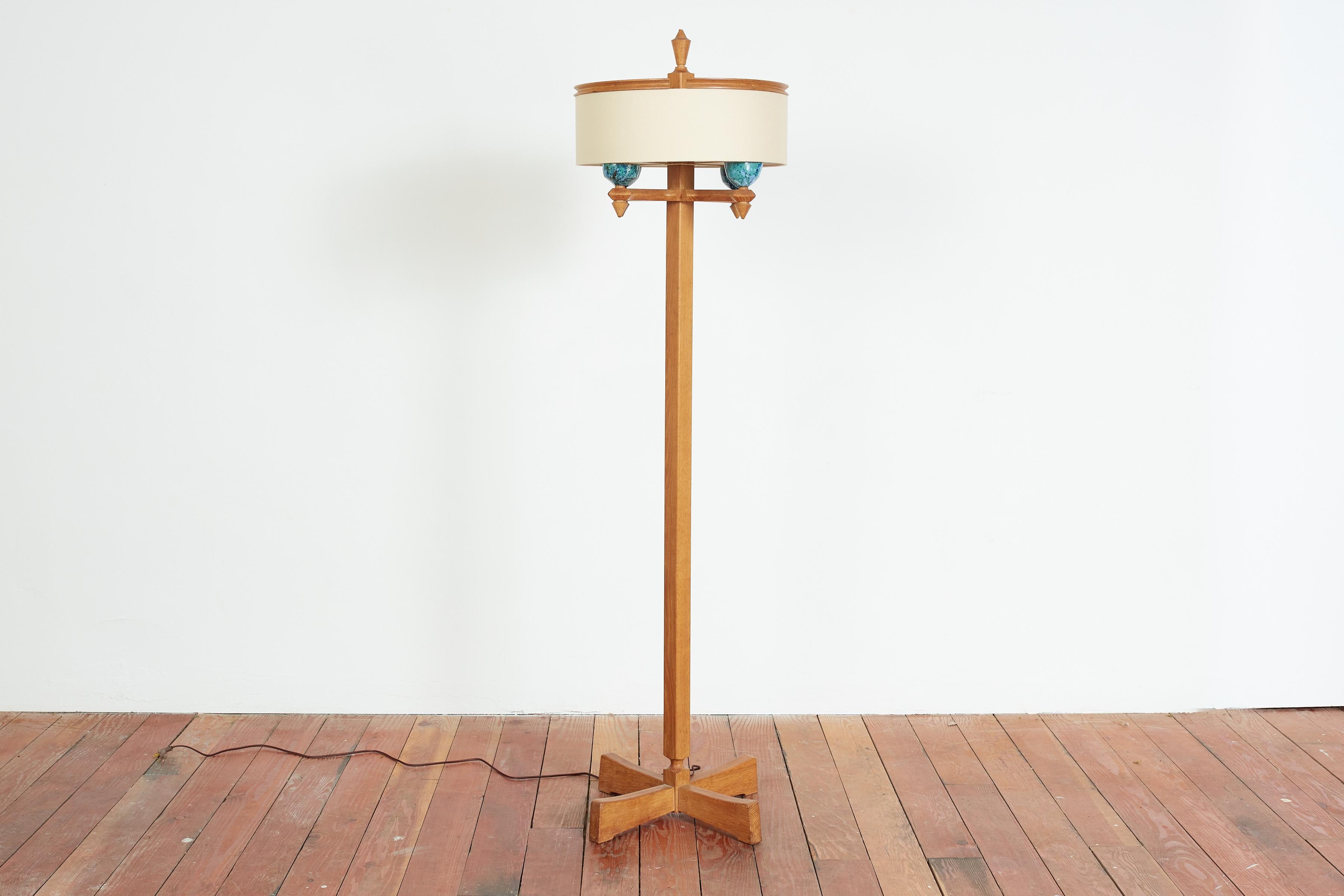 Guillerme et Chambron Floor Lamp For Sale 3