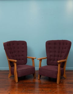 Robert Guillerme and Jacques Chambron Lounge Chairs for Votre Maison