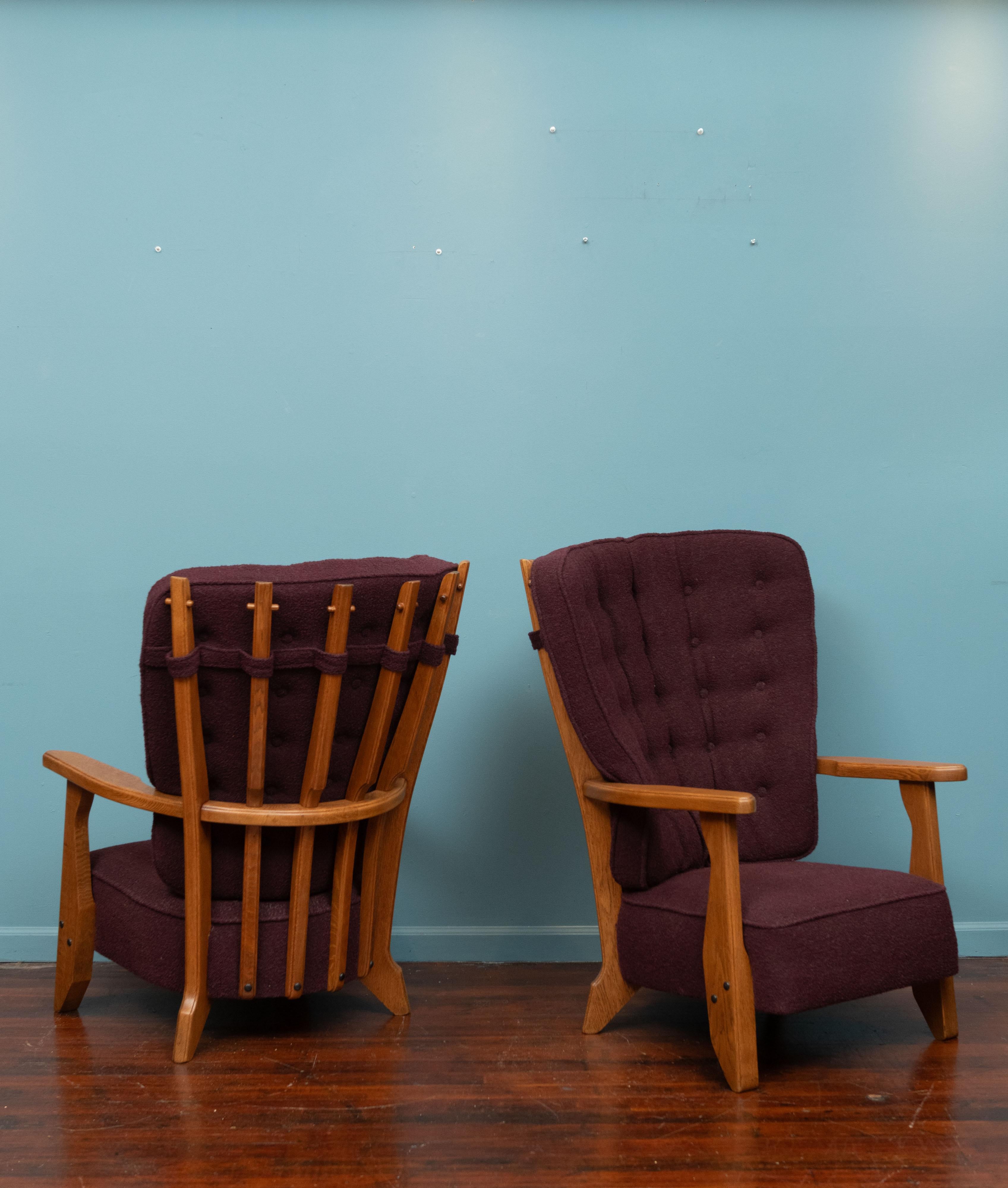 Chaises longues Robert Guillerme et Jacques Chambron pour Votre Maison en vente 2