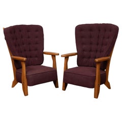 Chaises longues Robert Guillerme et Jacques Chambron pour Votre Maison