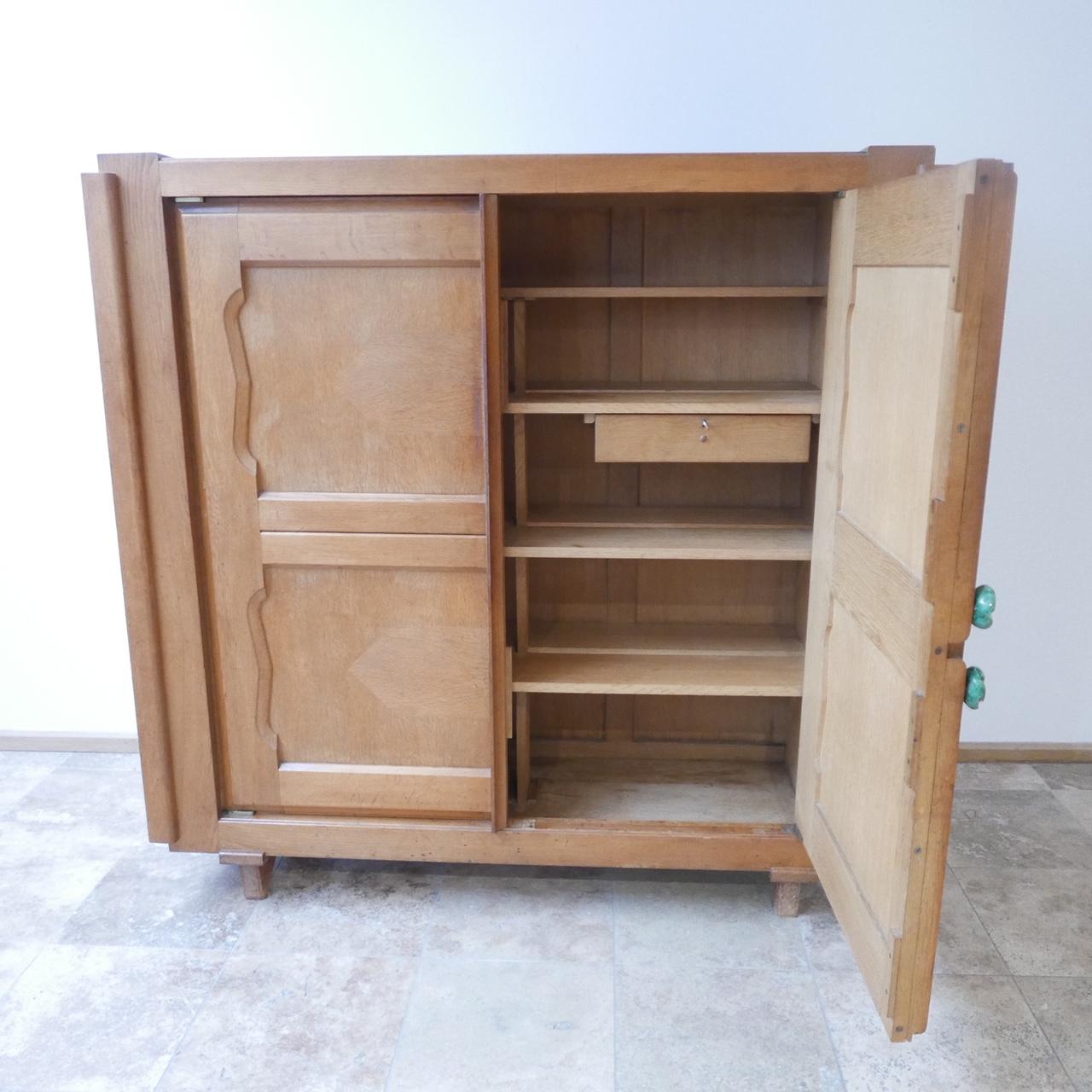 Guillerme et Chambron French Midcentury Cabinet 4