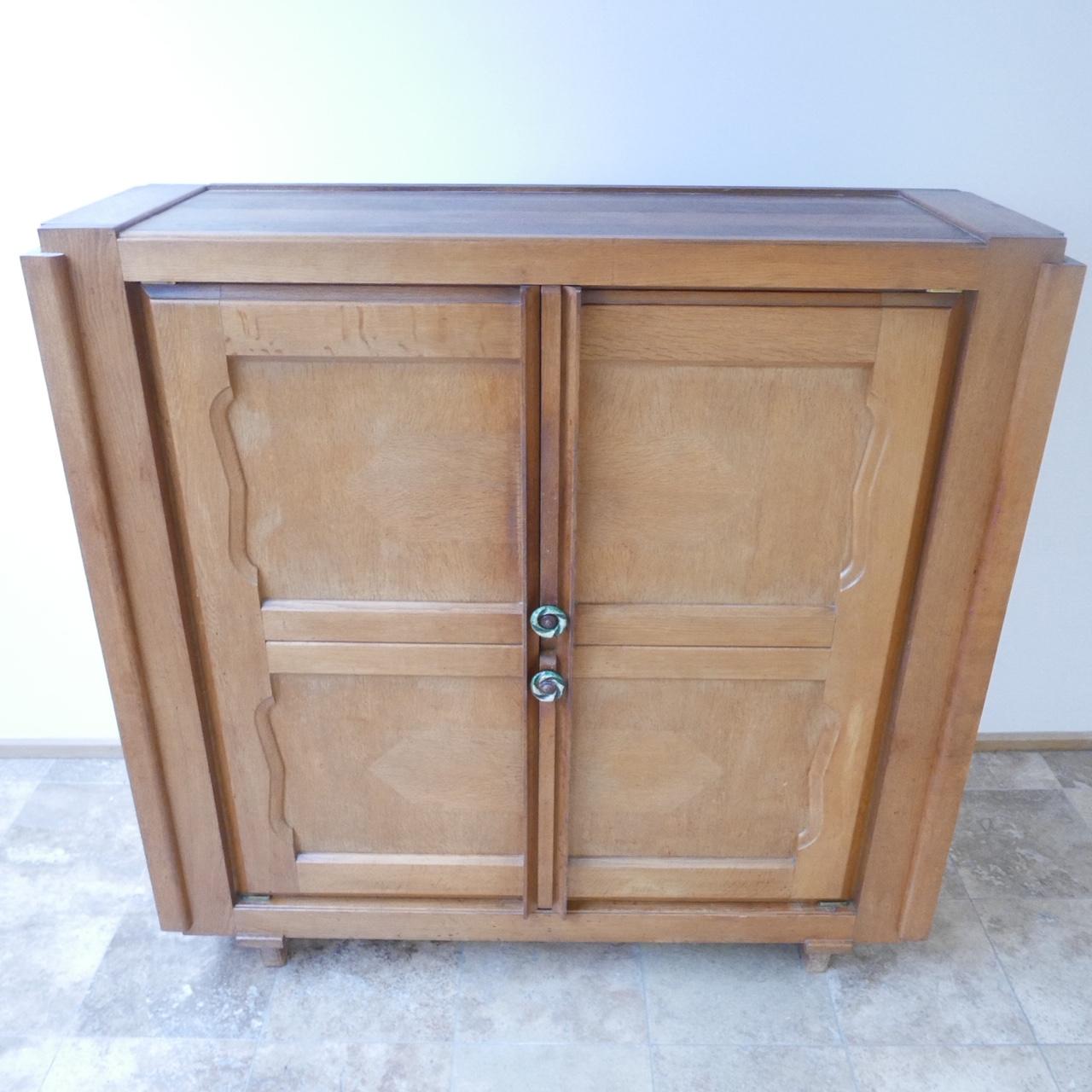 Guillerme et Chambron French Midcentury Cabinet 6