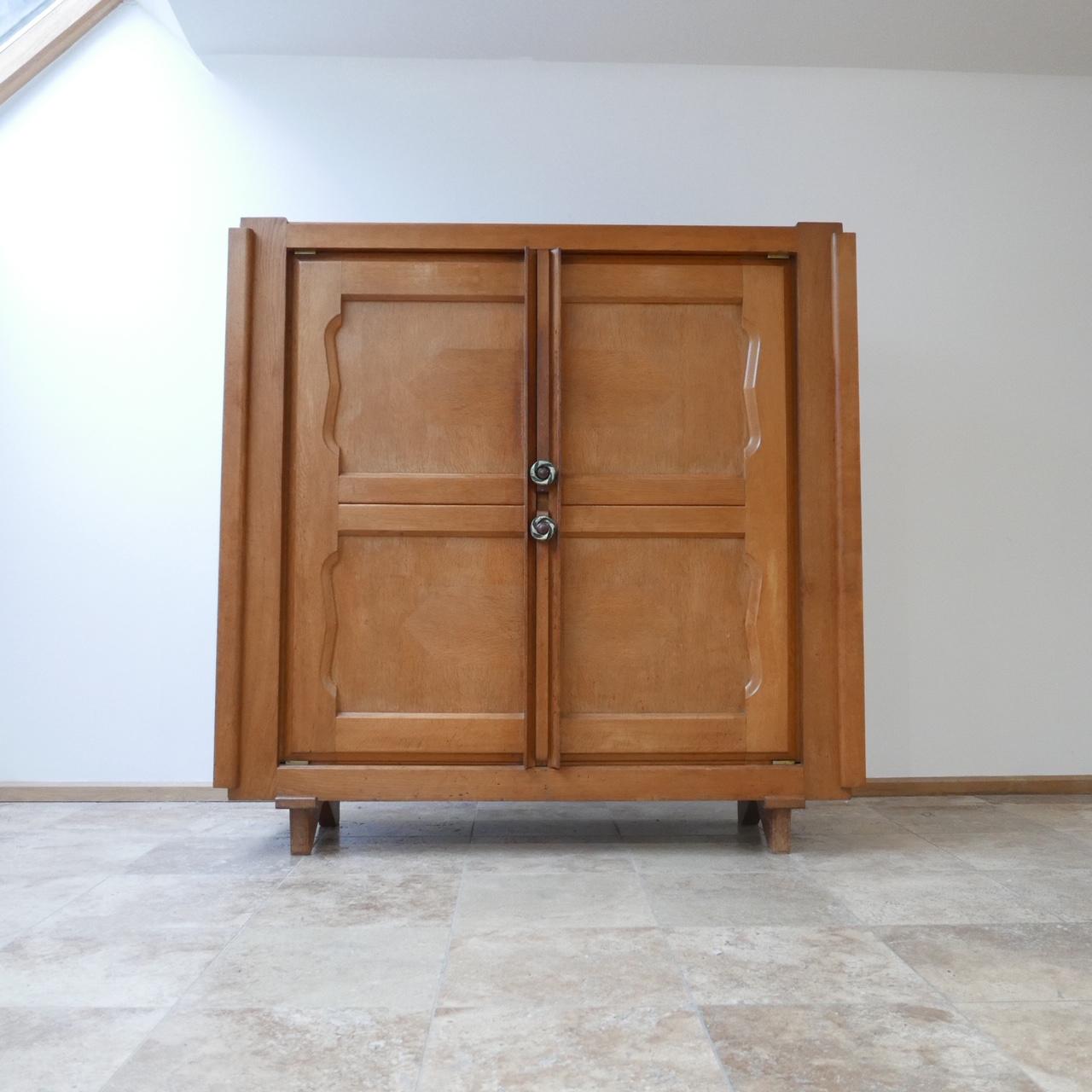 Guillerme et Chambron French Midcentury Cabinet 14