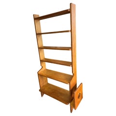 Guillerme et Chambron Französisch Oak "Étagère Bücherregal, CIRCA 1960s
